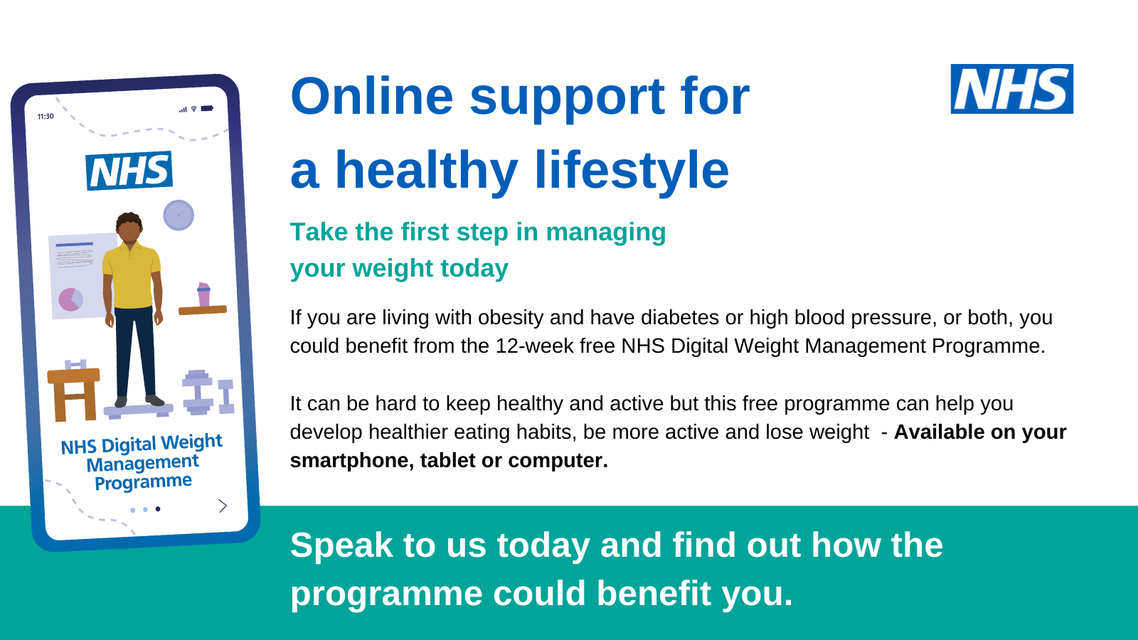 NHS Digital Weight Management Programme | BYTES Primary Care Network